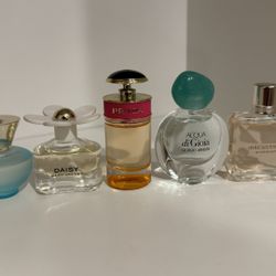 Lot Of 5 Mini Perfumes
