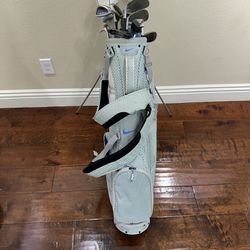 Nike Golf Bag With Clubs