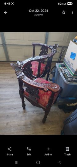 Vintage Conversation Chair
