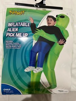 Spirit Halloween Inflatable Alien Costume – Child Size