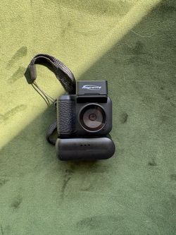 Mini Retro Digital Camera – Vintage Style Black Camera
