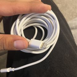 10 Ft Long iPhone Charger With Cube