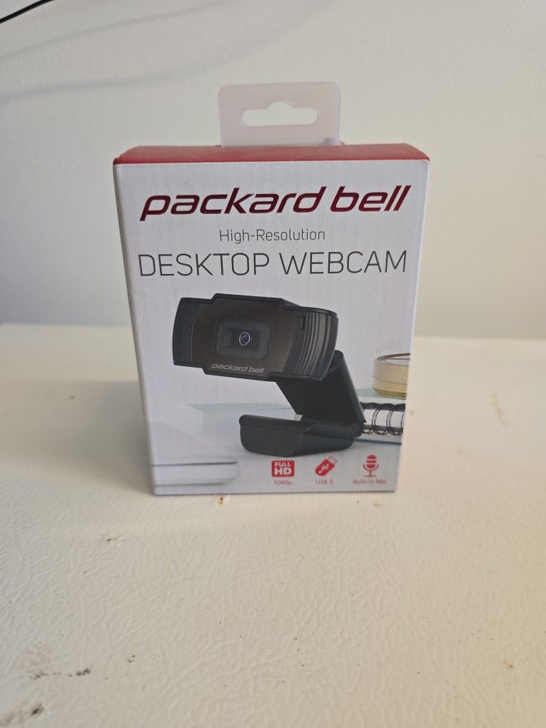 Packard Bell High Resolution Desktop Webcam
