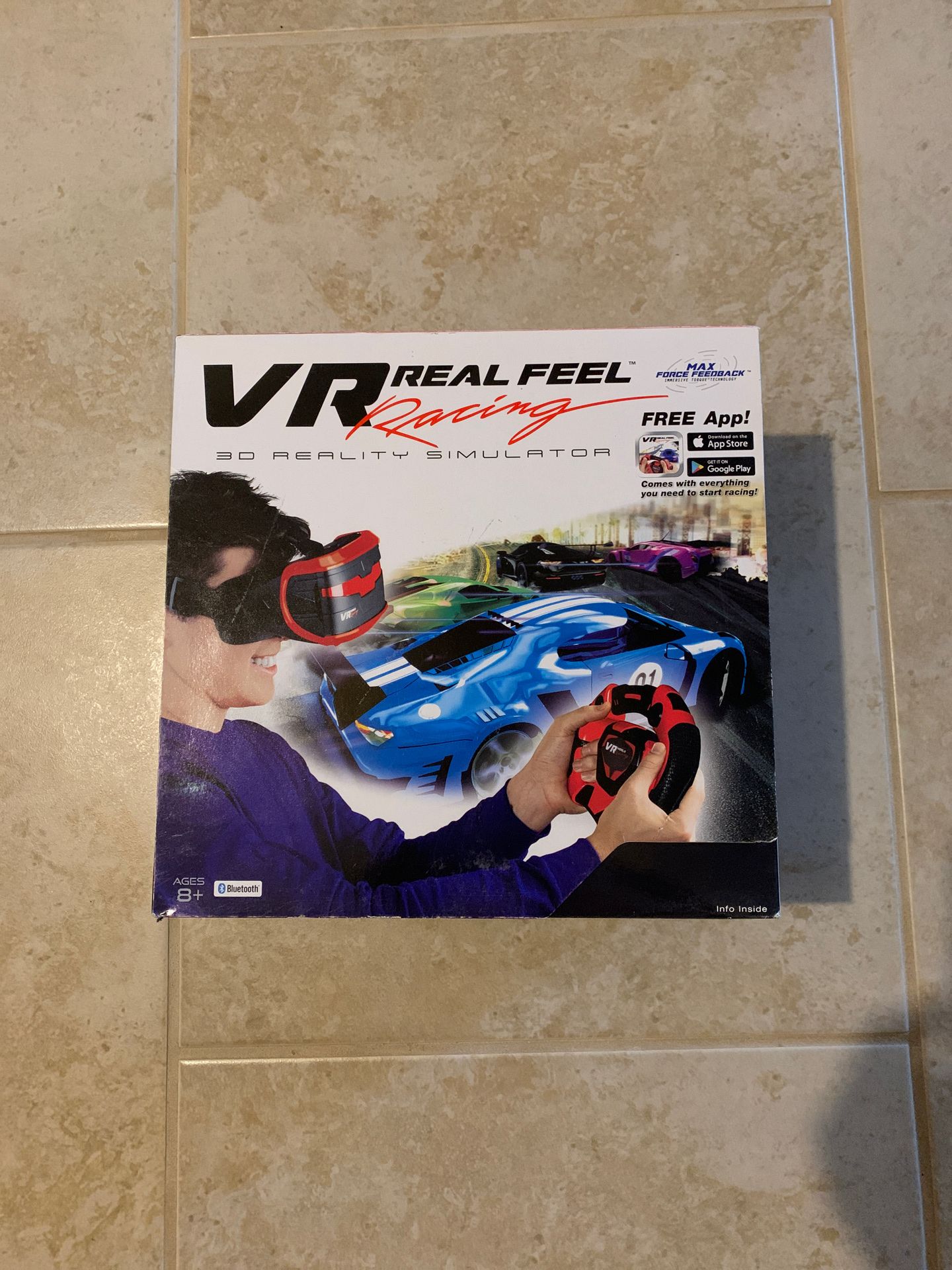 New In Boxes-VR real feel racing 3D simulator