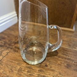 Blown Glass Water Pitcher