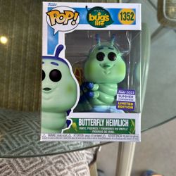 Funko Pop A Bugs Life Butterfly Heimlich Convention Exclusive 