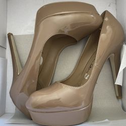 Nude Heels Size 9