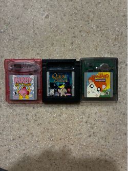 Game boy games Kirby HAMTARO