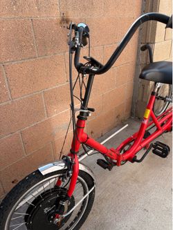 Urban Electric bike double sits.