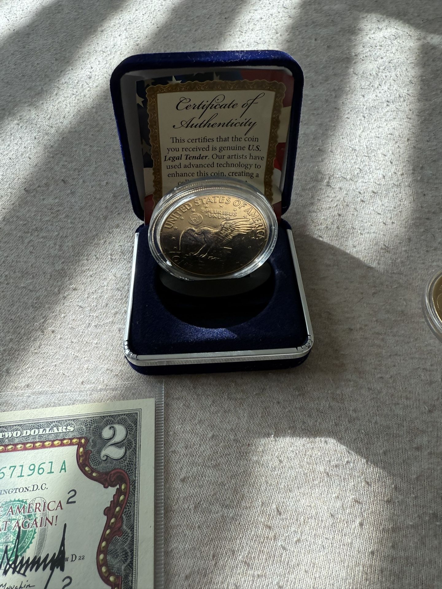 Dollar Coin Donald Trump