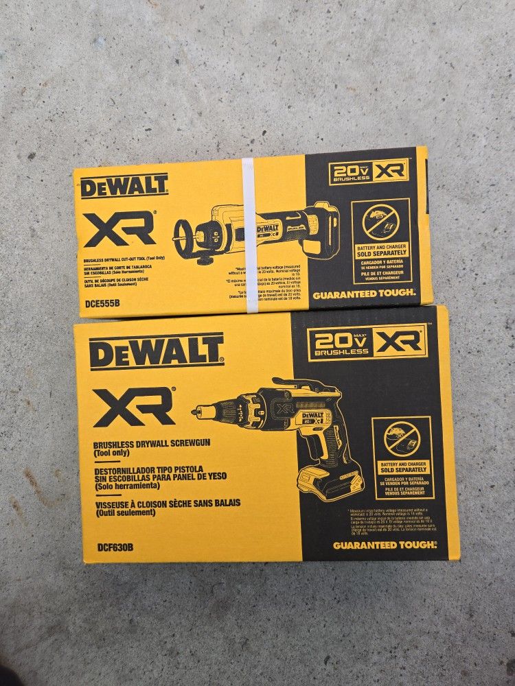 Dewalt 20v Drywall Tools Brand New Tools Only 