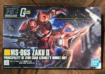 Bandai HG 1/144 MS-06S Zaku II Gundam Model Kit