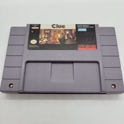 Clue SNES Parker Brothers