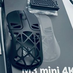 Keychron M3 Mini Metal 4K Wireless Mouse – Black Alloy