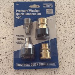 Pressure washer 4 pc