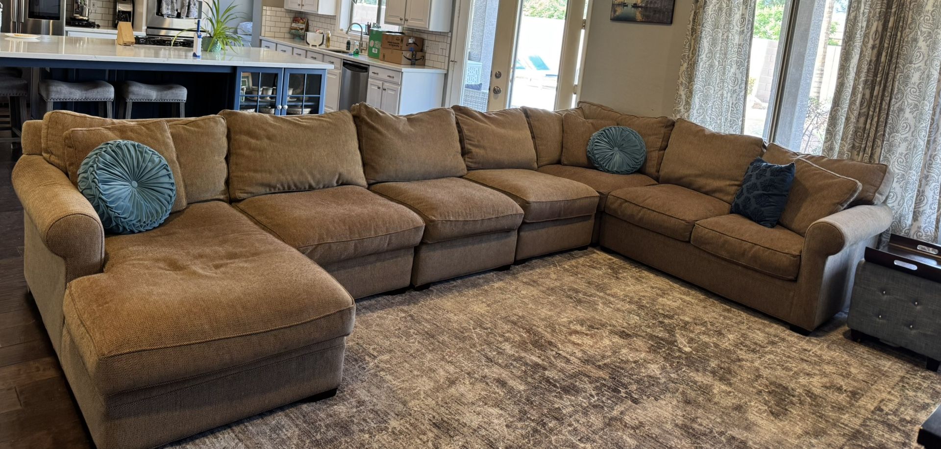 Crate & Barrel Sectional Couch