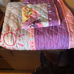 Little Girl Comforters/sham  And Suitcase