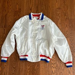 Vintage 1992 Olympics Kraft Usa, XL Artex Buttoned Lined Jacket NWT