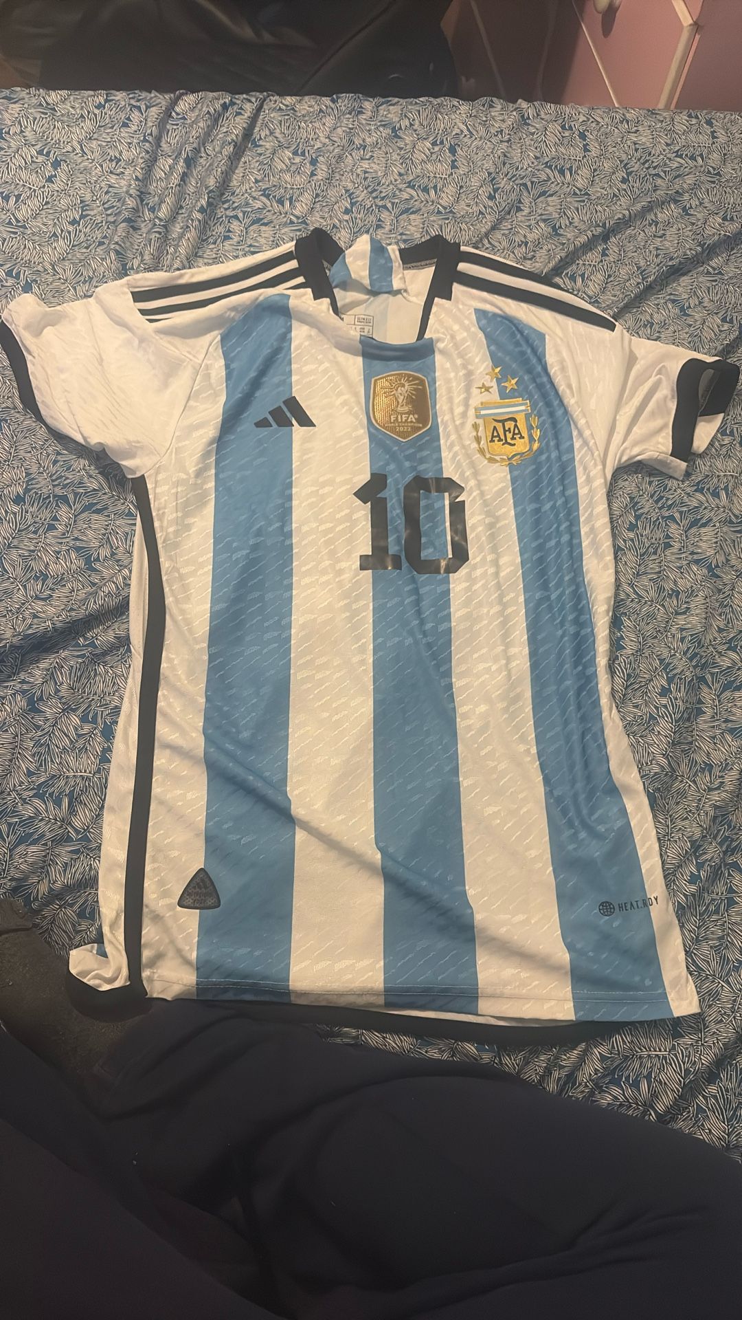 2022 Messi Jersey Authentic Three Star ⭐️ Size M