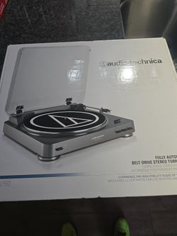 Record Player and Speaker