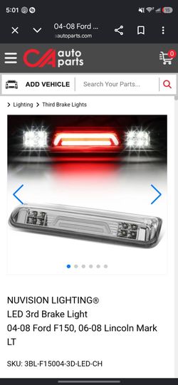 Ford F150 Third Taillight