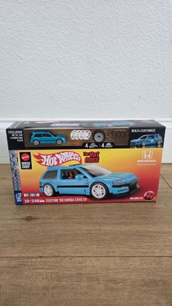 Hot Wheels Mattel Brick Shop Speed Series Custom '90 Honda Civic EF The Hot Ones