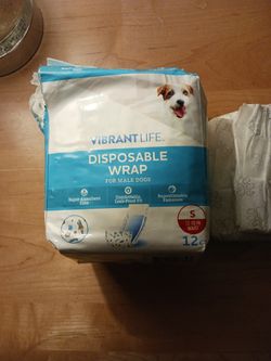 Male Dog Disposable Wraps