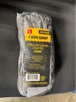 12 pack work gloves Large