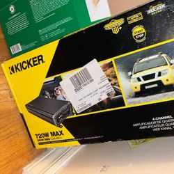 Kicker Amp-  720Wmax