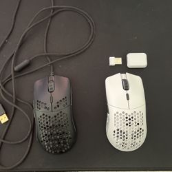 Glorious Model O Honeycomb Mouse White(Wireless) + Black (Wired)