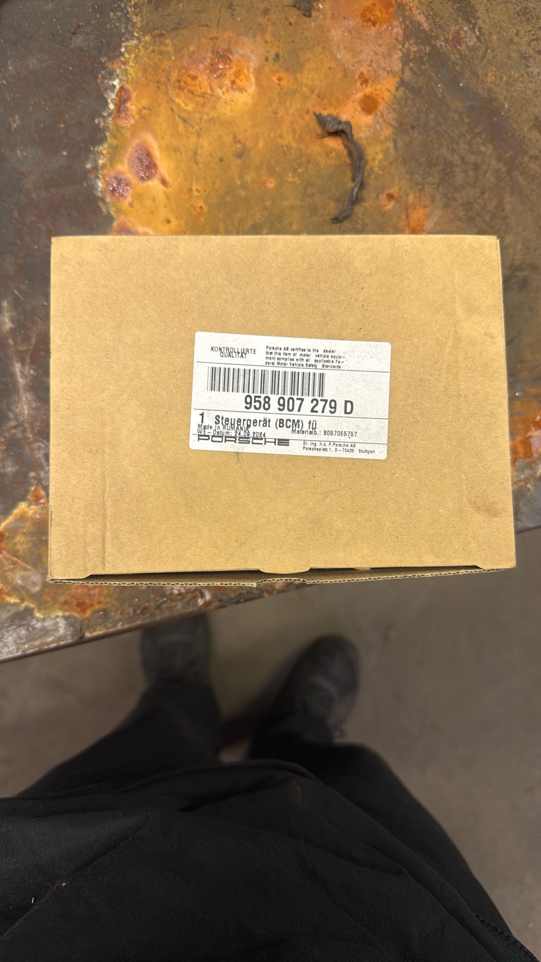 Porsche Electronic Body Control Module (BCM)