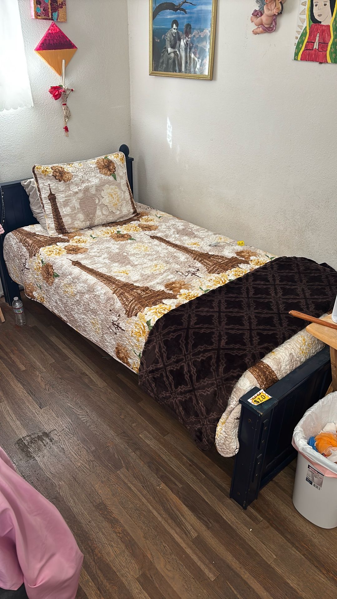 Twin Bed Frame And Mattress Estate Sale