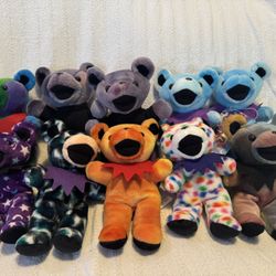 GRATEFUL DEAD BEAN BEAR COLLECTION