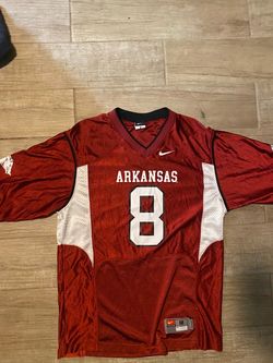 Nike Arkansas  #8 Football Jersey