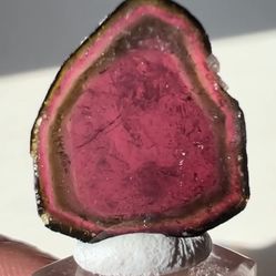 Brazilian Watermelon Tourmaline Slice