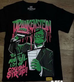 Drankenstein Graphic T-Shirt Black Aloc