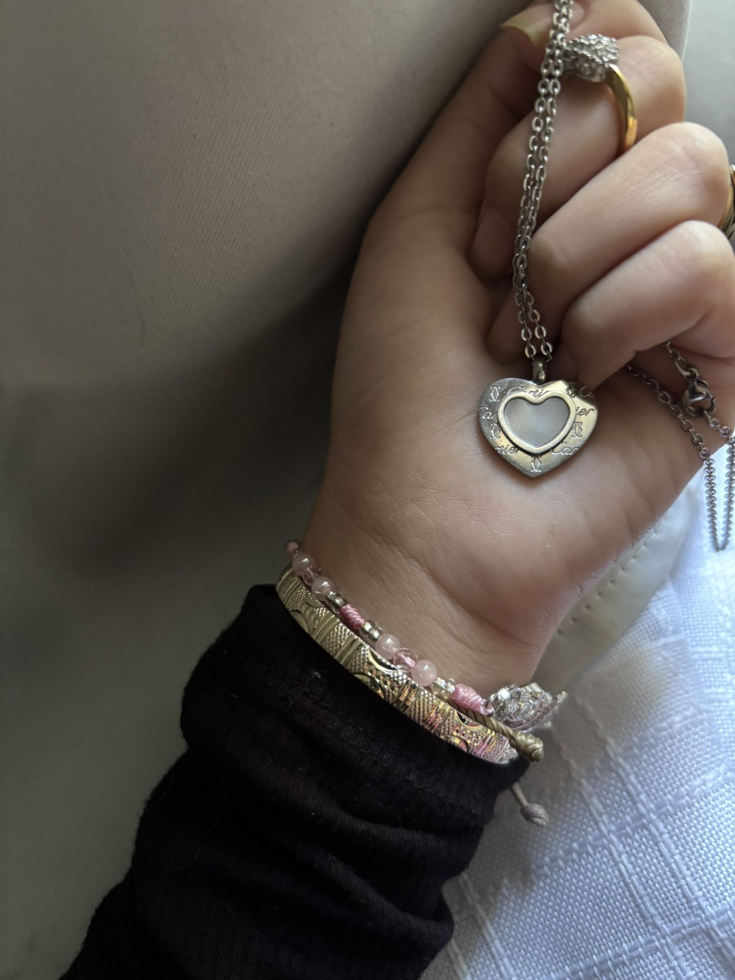 RARE Cartier heart Necklace 