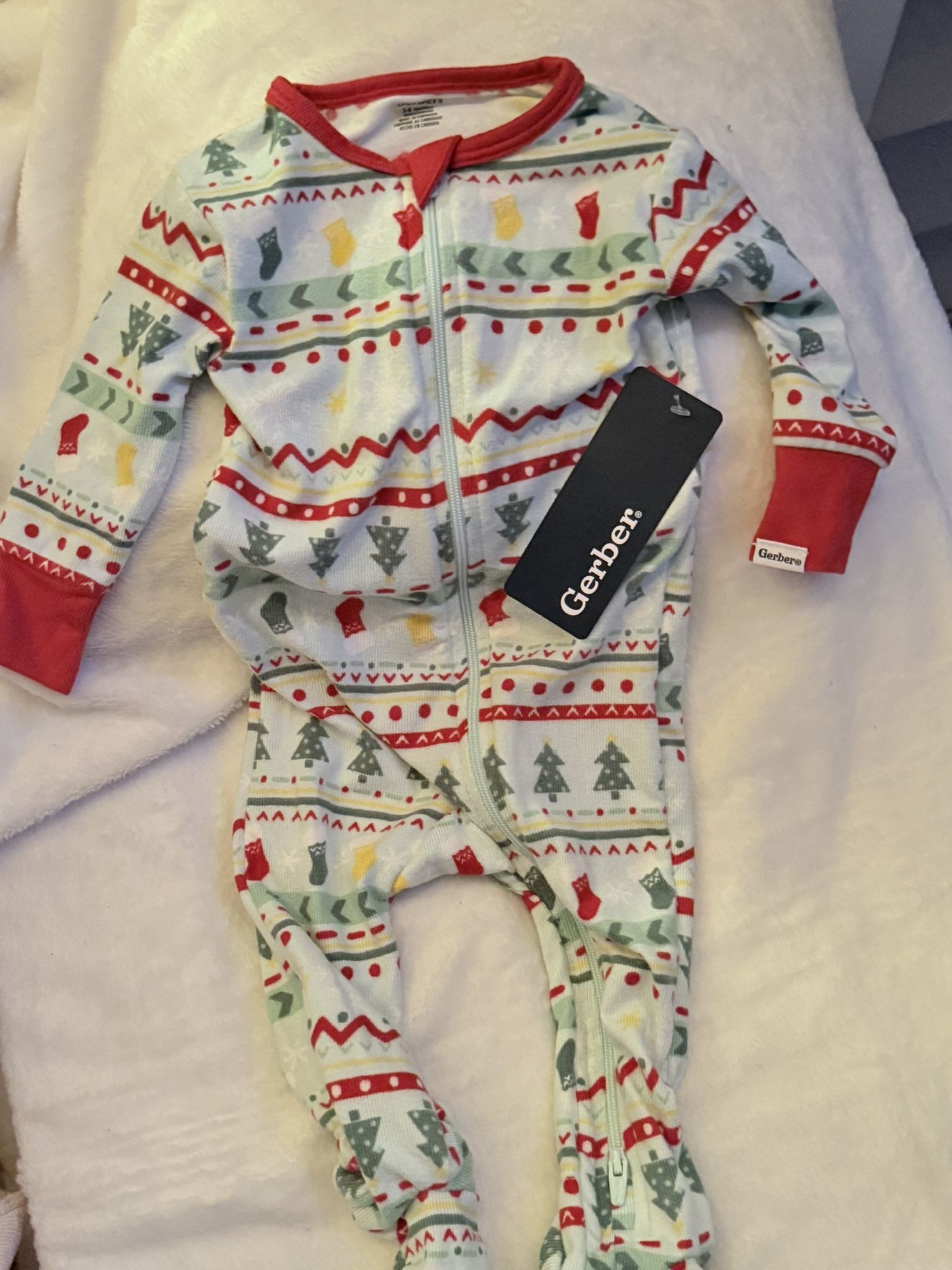 Christmas Sleeper 3-6 mos.