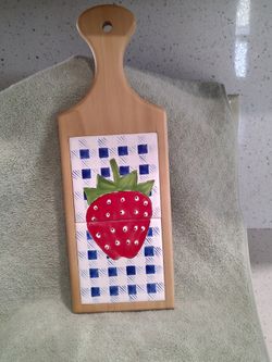 Strawberry Tiles Paddle Board 