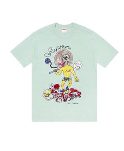 Supreme Daniel Johnston Kill Em All Tee Light Pink Large