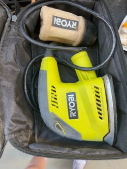 Ryobi Corner Cat Detail Sander with Dust Bag & Carrying Case – Works Great
