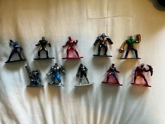 Marvel mini metal action figures