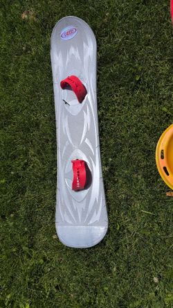 Snowboard with Bindings