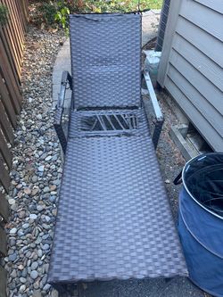 Free Wicker/Rattan Sun Lounger – Fixer-Upper / DIY Project