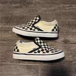 Vans Toddler Checkerboard Shoes 