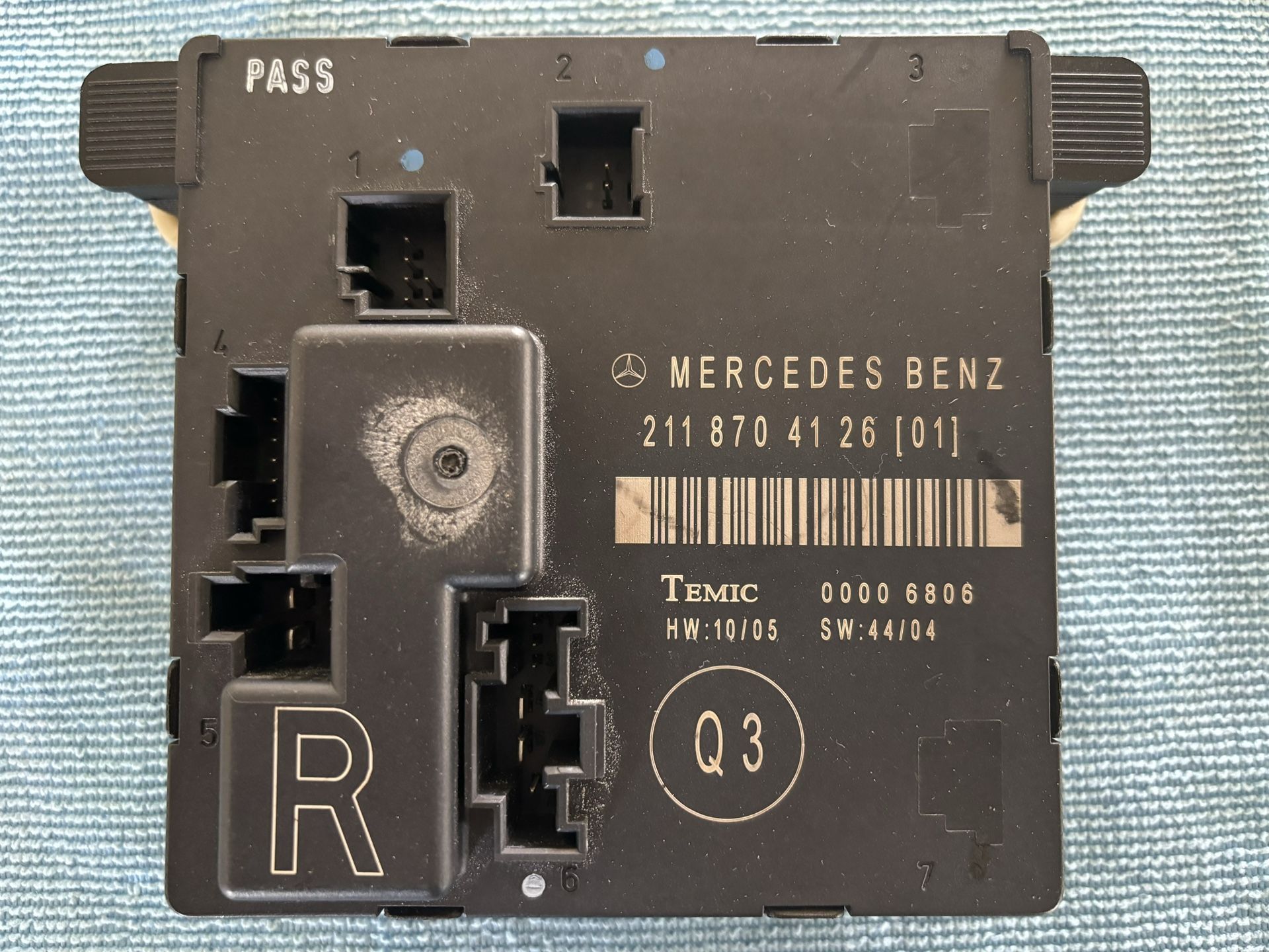 OEM W211/2003-2009 MERCEDES E/CLASS WINDOW MODULE