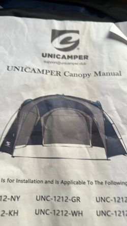 Camping tent 8 person 12x 12 ft