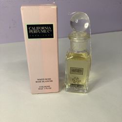 White Rose Cologne, California Perfume Co., Avon 1.0 Oz