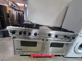 60" VIKING GAS RANGE STAINLESS STEEL