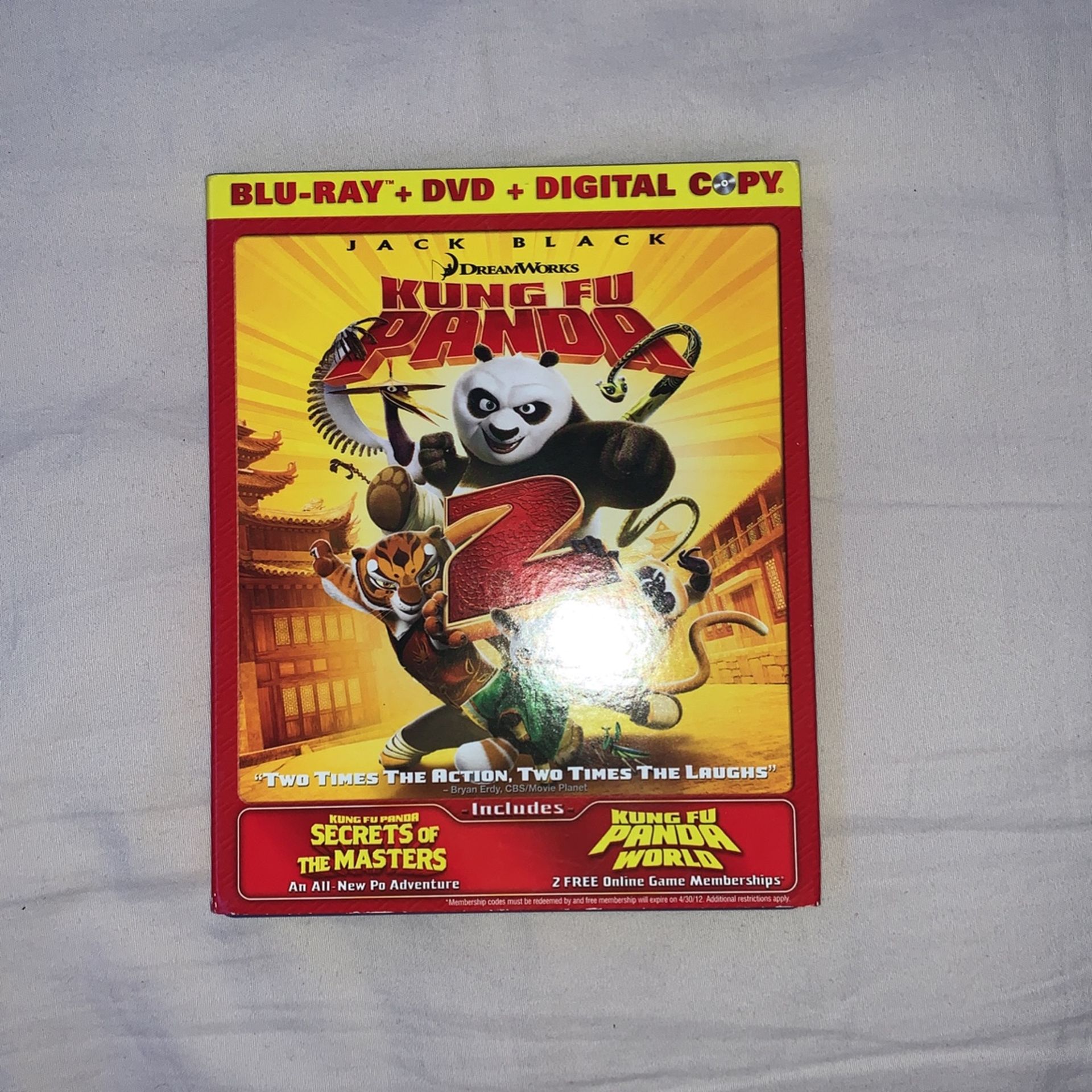 King Fu Panda 2 Blu-ray